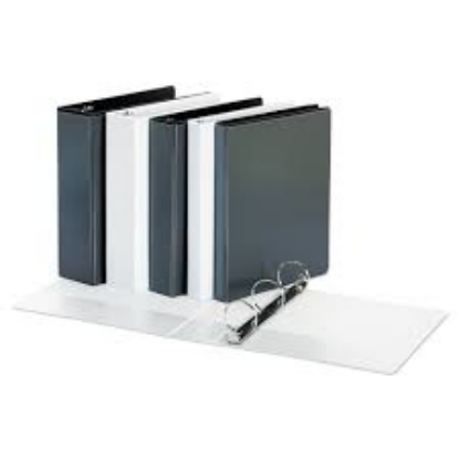 Universal Economy Round Ring View Binder Black Various Sizes