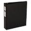 Avery Economy Non-View Binder with Round Rings 3 Rings 2 Capacity 11 x 8.5 Black