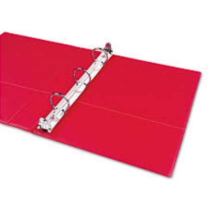 Avery Durable View Binder with DuraHinge and Slant Rings 3 Rings 2 Capacity 11 x 8.5 Blue