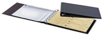 Cardinal Check Binder Seven Ring D Ring Reference 1 Cap Other Black