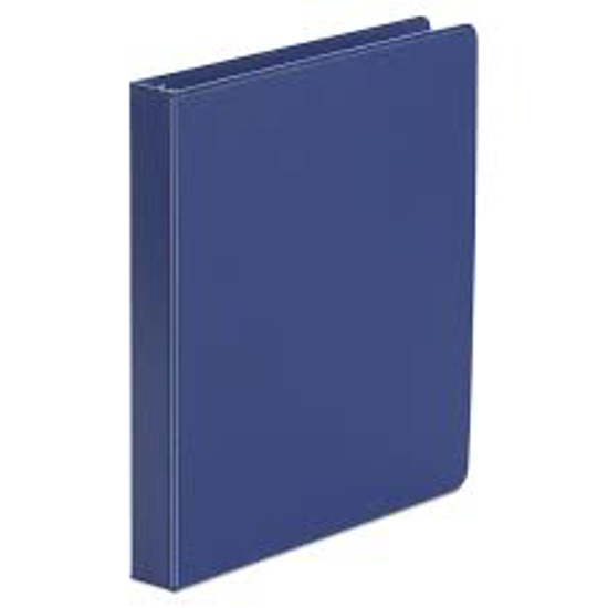 Avery Economy Non View Binder with Round Rings 3 Rings 1 Capacity 11 x 8.5 Blue