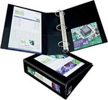 Avery Framed View Heavy Duty Binders 3 Rings 1 Capacity 11 x 8.5 Black