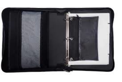 Tech Gear by American Studio 2 D Ring Zipper Binder