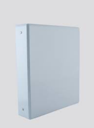 Berkley Jensen 2" Binder 4 pk White