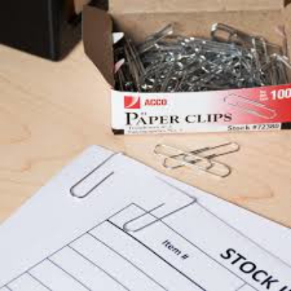 ACCO Paper Clips 1 Size Smooth 100 Count 10 Pack