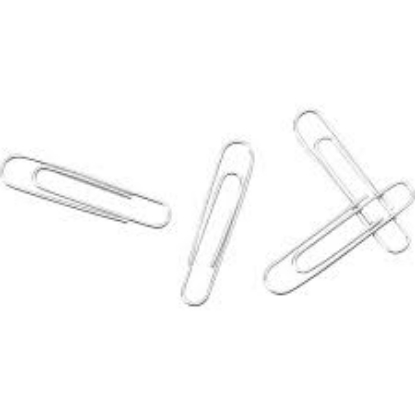 ACCO Smooth Economy Paper Clips No 3 Size Steel Wire 100 ct 10 pk
