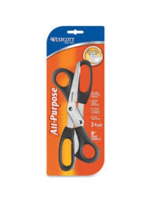 Westcott Three Pack Value Pack Scissors