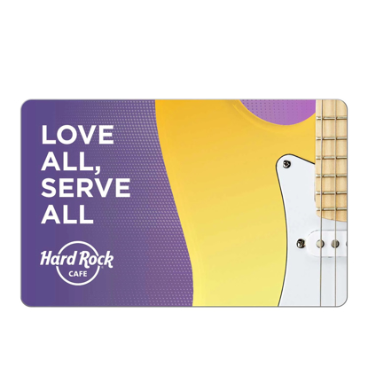 Hard Rock Café $25 eGift Card Email Delivery