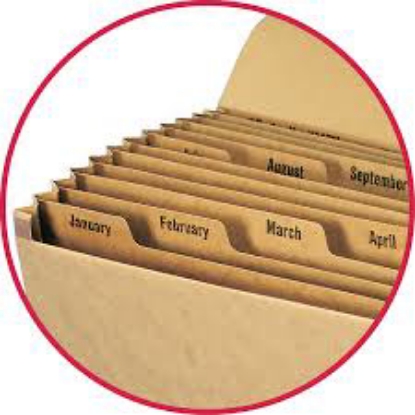 Smead 12 Pocket Jan Dec Accordion Expansion File Letter Kraft