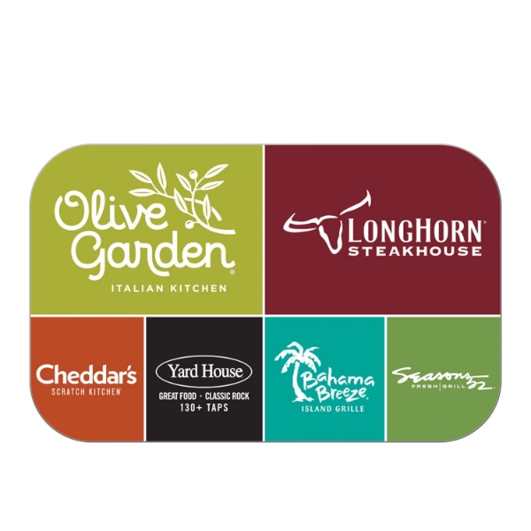 Darden Universal Gift Cards 3 x $25