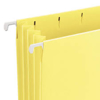 Smead 3 Capacity Hanging File Pockets with Sides Assorted Colors Letter 4ct