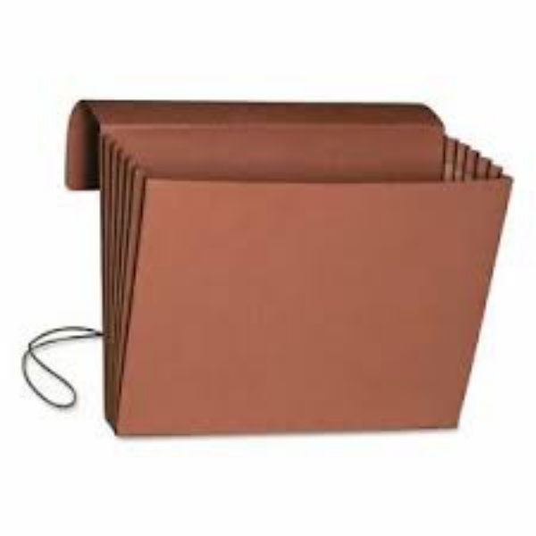 Smead 5 1/4 Accordion Expasion Wallet Cord Closure Legal Redrope