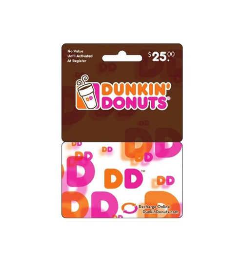 Dunkin' Donuts DD Card $25