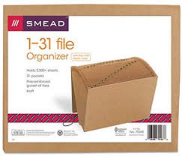 Smead 31 Indexed Expanding File, Letter, Kraft