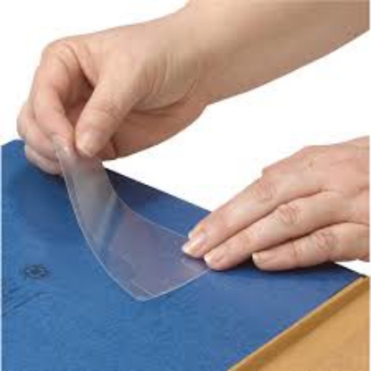 Smead Self Adhesive Poly Pockets Top Load 4.06" x 3" Clear 100ct