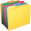 Smead 1/3 Cut Assorted Positions File Folders Letter 100ct Select Color
