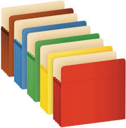 Member's Mark Color File Pockets Letter 10 PK