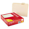 Universal File Folders 1/3 Cut Assorted Two Ply Top Tab Manila 100 Box Various Types