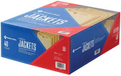 Member's Mark Manila File Jackets Letter 40 PK