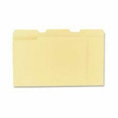 Universal 1/3 Assorted Cut File Folders Top Tab Letter Manila 100 ct