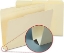 Smead 1 1/2" W Fold Expansion Heavyweight File Folders 1/3 Cut Assorted Positions Letter Manila 50ct