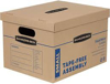 Bankers Box Heavy Duty Storage Boxes 10" x 12" x 15" 10 Pack Kraft Brown