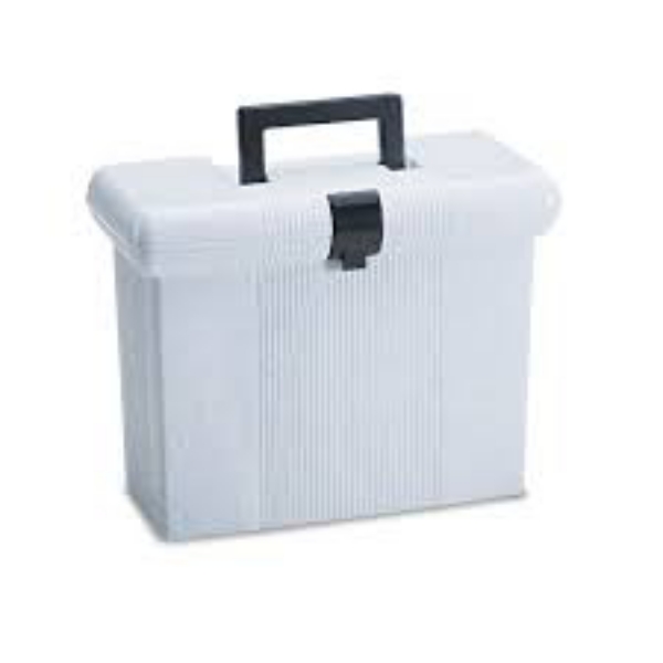 Pendaflex Plastic Portafile File Storage Box Granite Letter