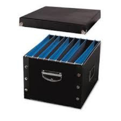 Idea Stream Collapsible Letter Legal File Box