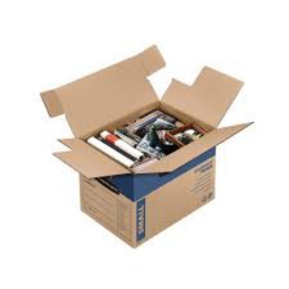 Bankers Box SmoothMove Basic Medium Moving Boxes Kraft Black 18 1/4 x 18 1/4 x 16 3/8 20 ct