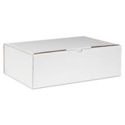 Duck Self Locking Shipping Boxes 13" L x 9" W x 4" H White 25 Pack