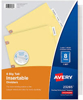 Avery Insertable Big Tab Dividers 8 Tab Letter