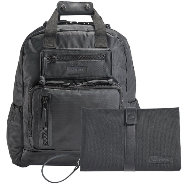 JJ Cole Papago Pack Diaper Bag with Bonus Matching Changing Clutch