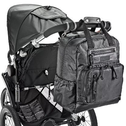 JJ Cole Papago Pack Diaper Bag with Bonus Matching Changing Clutch