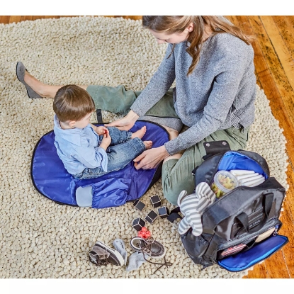 JJ Cole Papago Pack Diaper Bag with Bonus Matching Changing Clutch