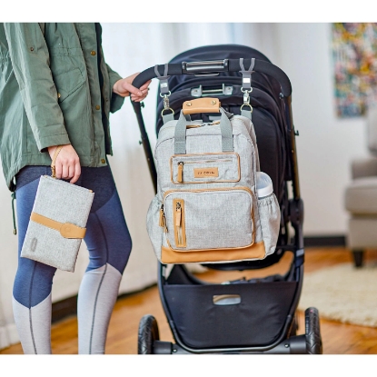 Picture of JJ Cole Papago Pack Diaper Bag with Bonus Matching Changing Clutch