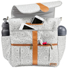 JJ Cole Backpack Diaper Bag with Bonus Matching Changing Clutch (Choose Your Color)