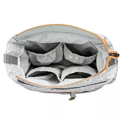 JJ Cole Backpack Diaper Bag with Bonus Matching Changing Clutch (Choose Your Color)