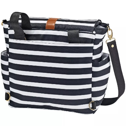 JJ Cole Backpack Diaper Bag with Bonus Matching Changing Clutch (Choose Your Color)