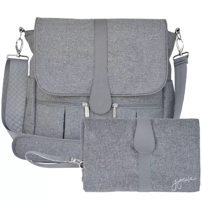 JJ Cole Backpack Diaper Bag with Bonus Matching Changing Clutch (Choose Your Color)