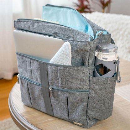 JJ Cole Backpack Diaper Bag with Bonus Matching Changing Clutch (Choose Your Color)