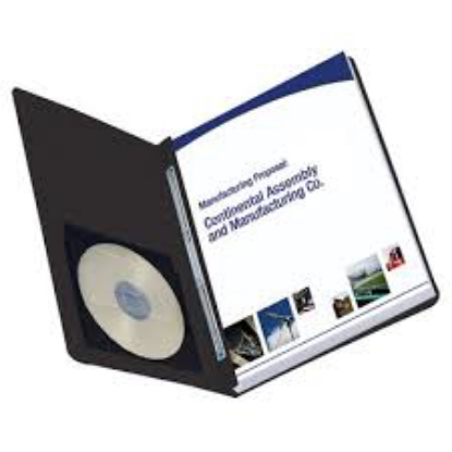 Smead 3 Capacity Side Opening Press-Guard Report Cover Prong Fastener Letter Black