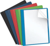 Oxford Clear Front Report Covers Various Colors 25 Count