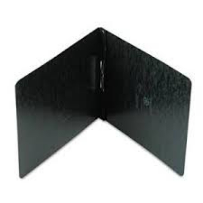 Oxford Pressboard Report Cover Prong Clip 11 x 17, 3 Capacity Black