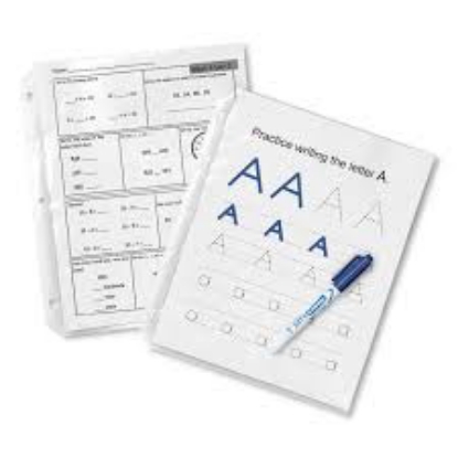 Avery Top Load Poly Sheet Protectors Heavy Letter Diamond Clear 200 Box