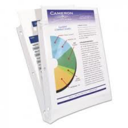 Avery Top Load Poly Sheet Protectors Heavy Letter Diamond Clear 200 Box