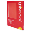 Universal Top Load Poly Sheet Protectors Standard Letter Clear 100 ct