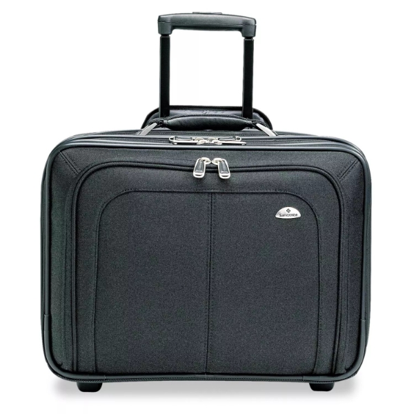 Samsonite Mobile Office Notebook Case Nylon 17-1/2 x 9 x 14 Black