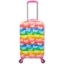 Kids Hardside Luggage with Matching Luggage Tag