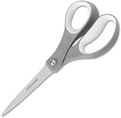 Fiskars Softgrip Scissors 8 Length Straight Stainless Steel