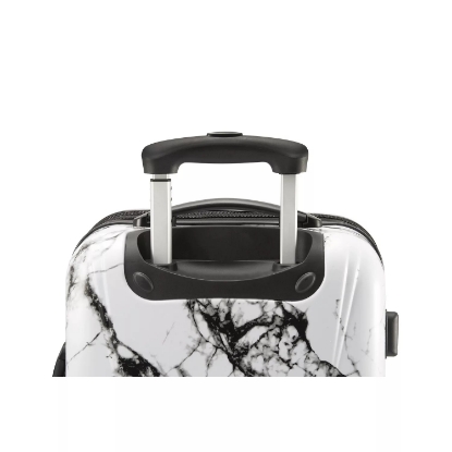 Geoffrey Beene 2 Piece Marble Hardside Luggage Set